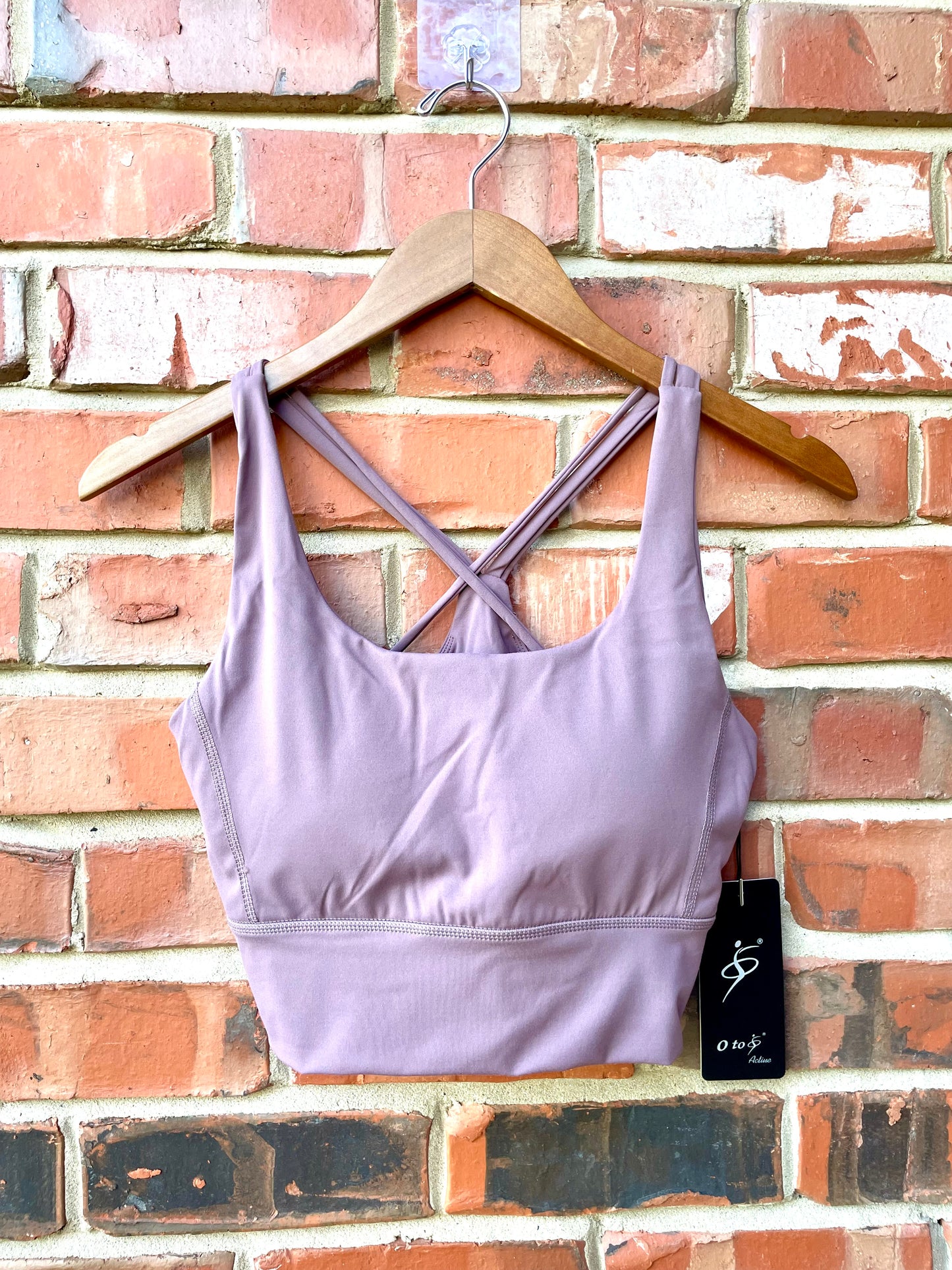 Berry Sports Crop Top