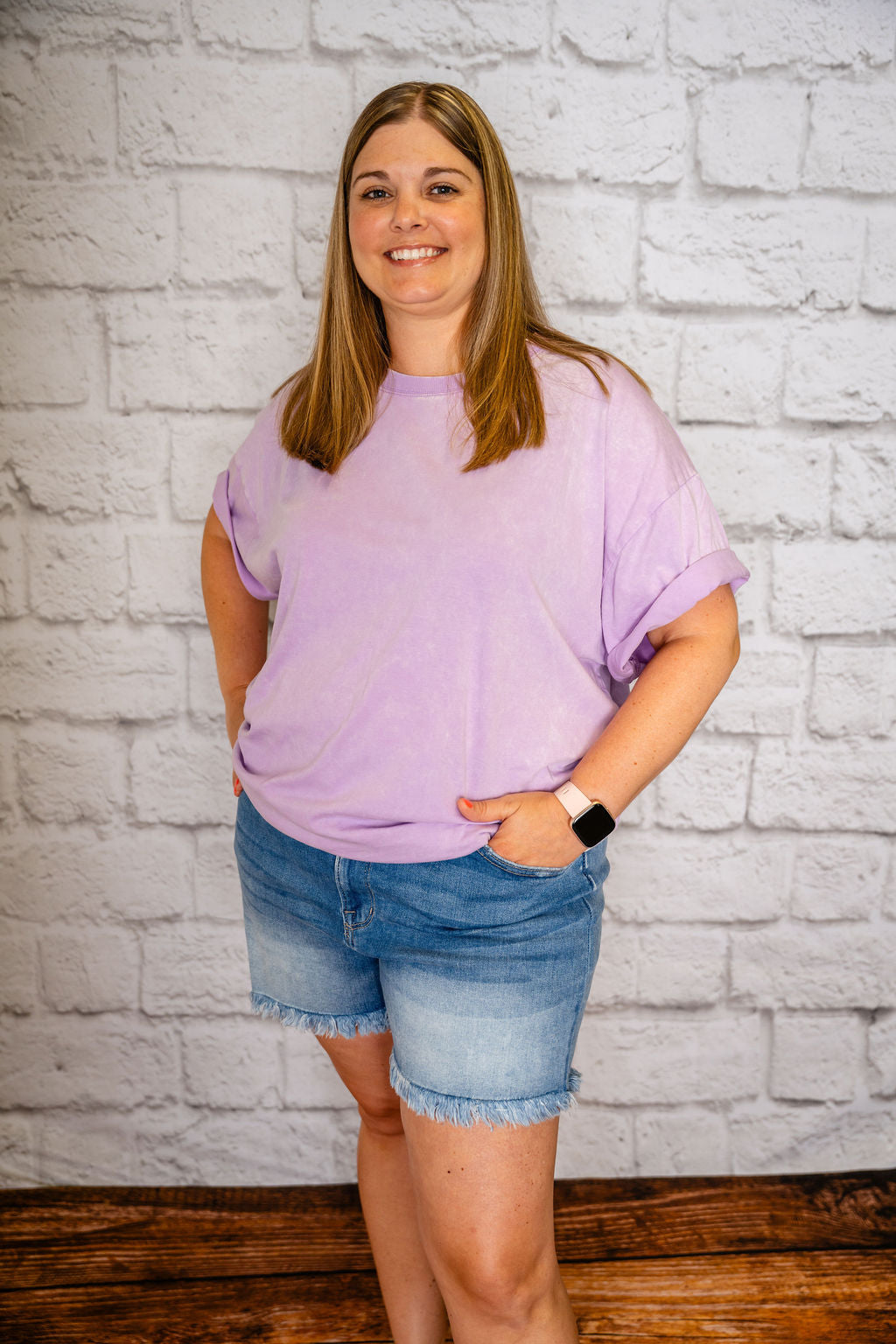 Lavender Top - PLUS
