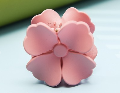 Matte Flower Claw Clips