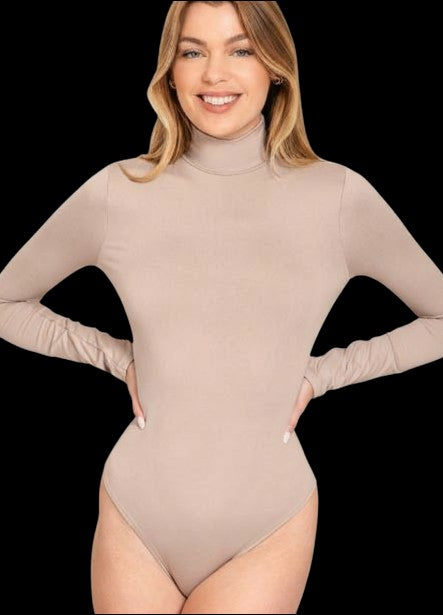 Jasmine Bodysuit - Ash Mocha