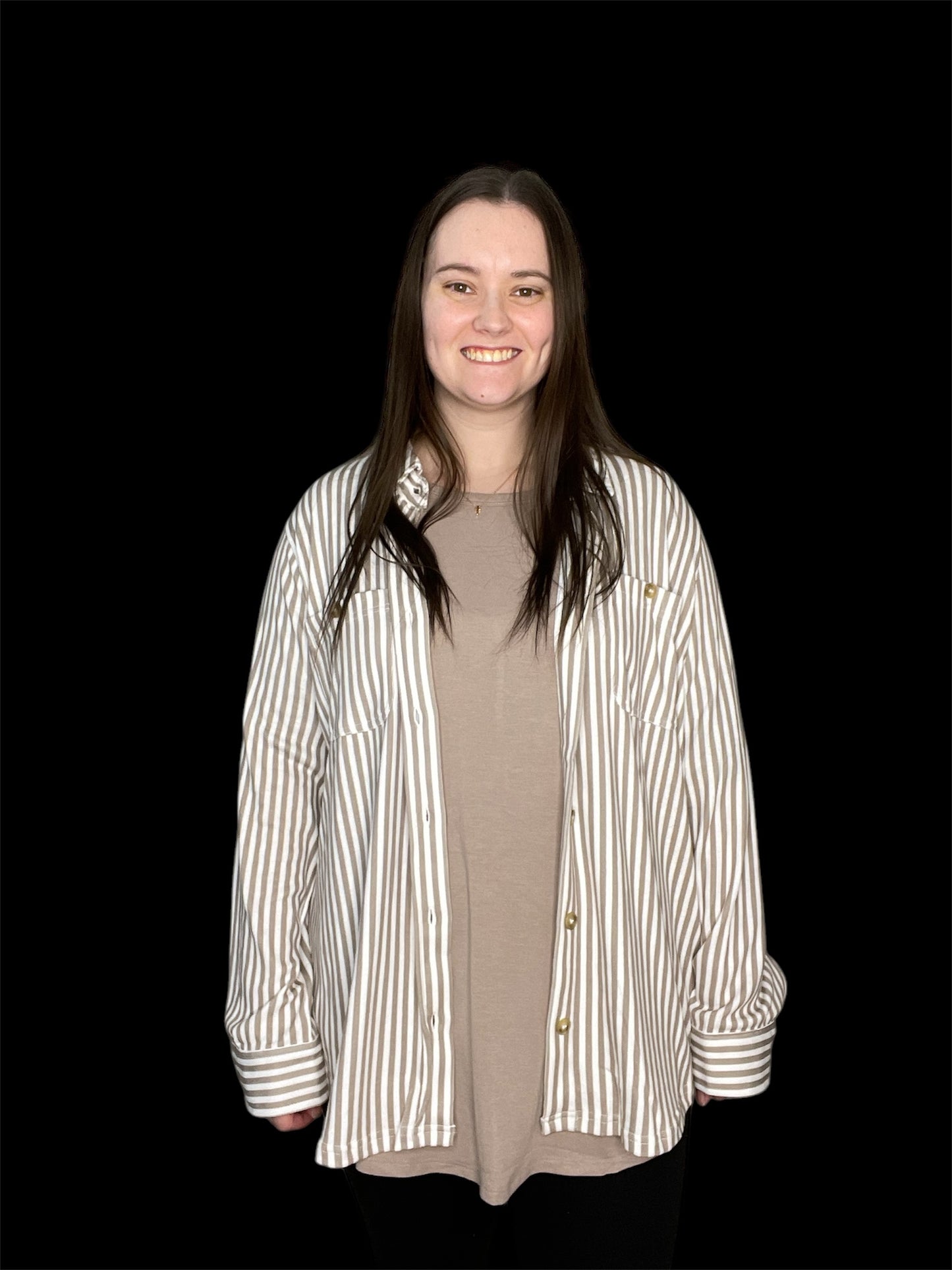 Stripe Button Down
