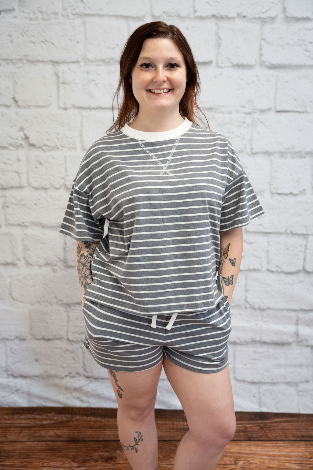 Stripe Gray Set