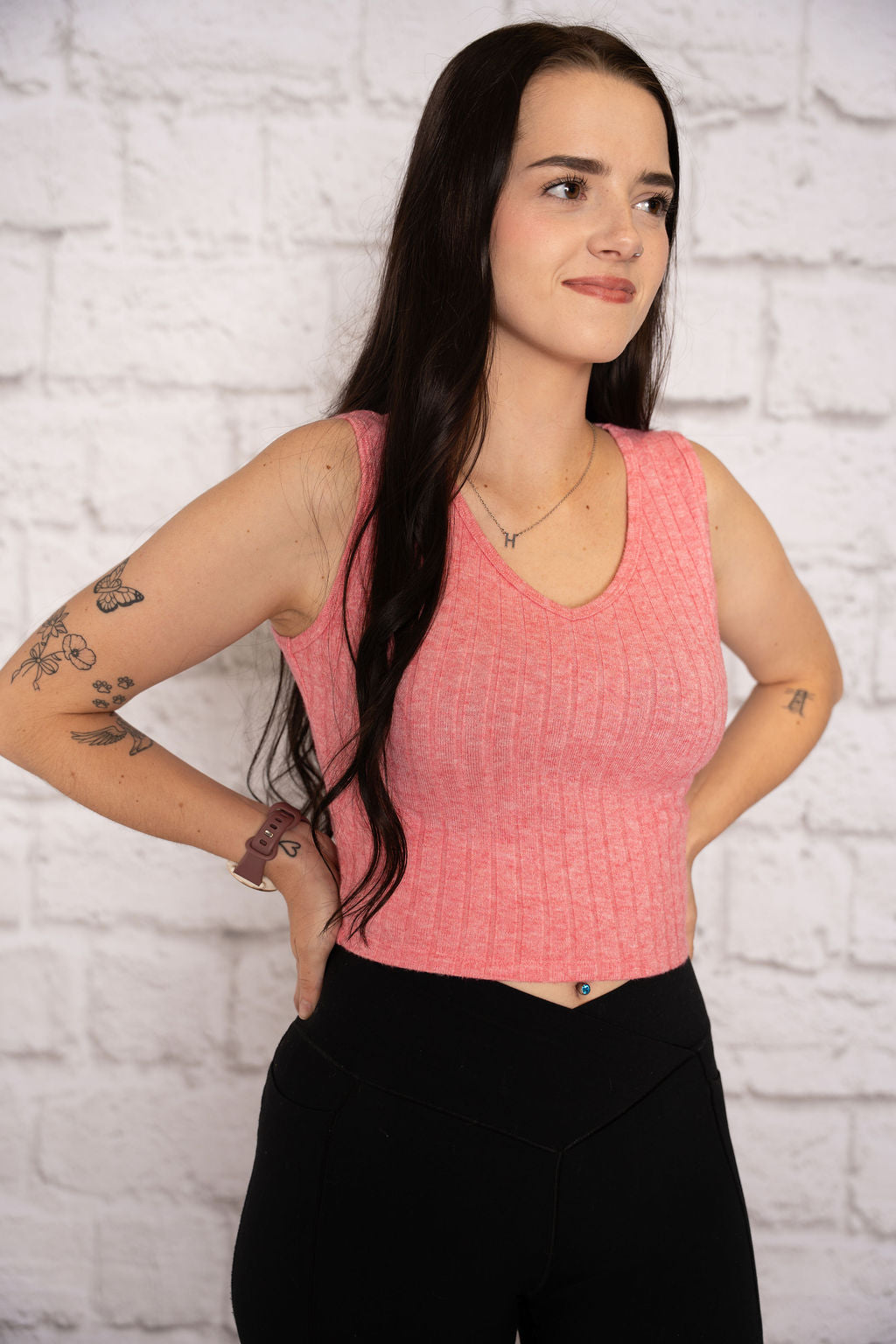 Luna Tank - Pink