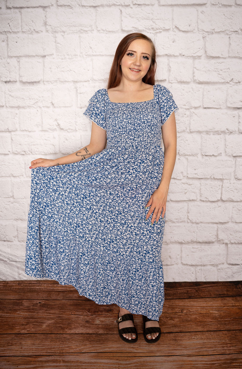 Daisy Blue Dress