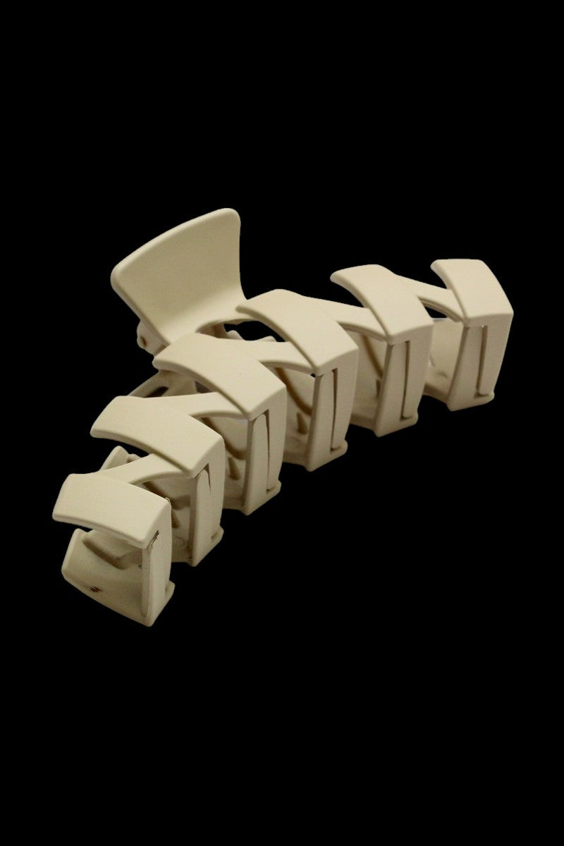 Ash Mocha Claw Clip