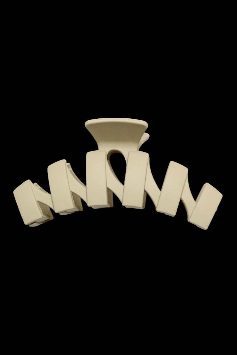 Ash Mocha Claw Clip