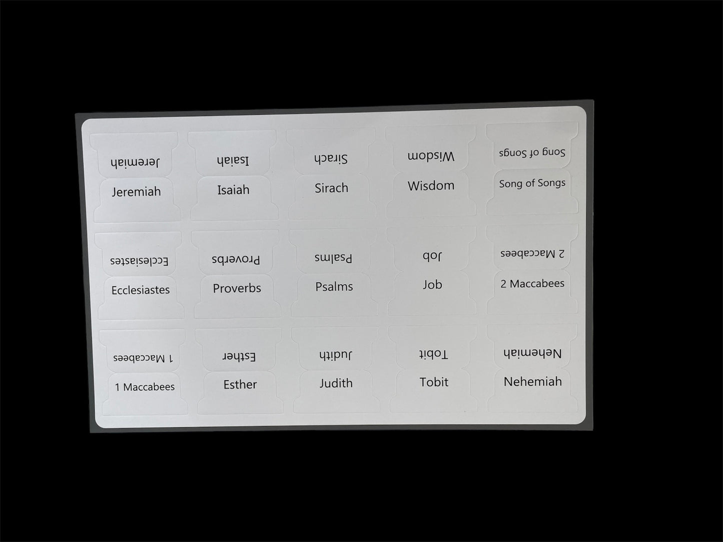 Bible Tabs