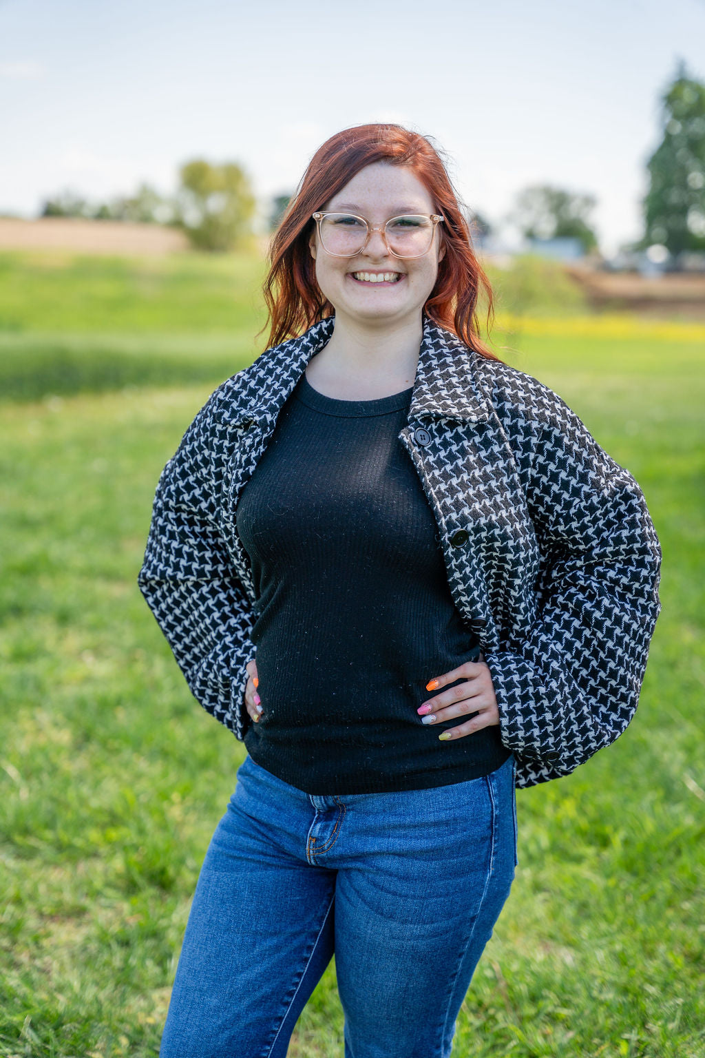 Tweed Oversized Jacket