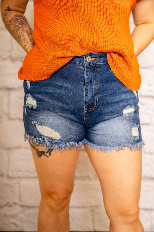 Becker Shorts - Dark Denim