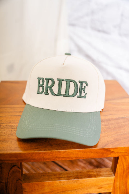 Bride Hat - Green