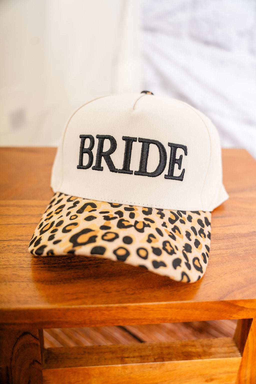 Bride Hat - Leopard