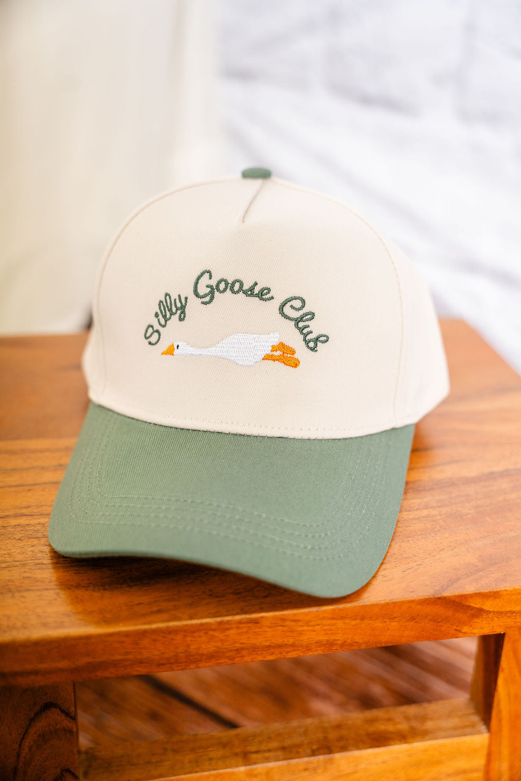 Silly Goose Hat-Green