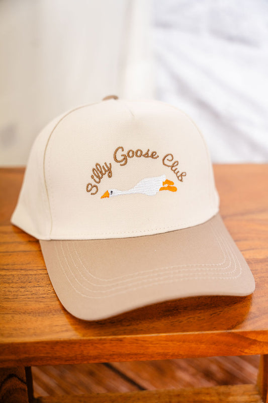 Silly Goose Hat-Mocha