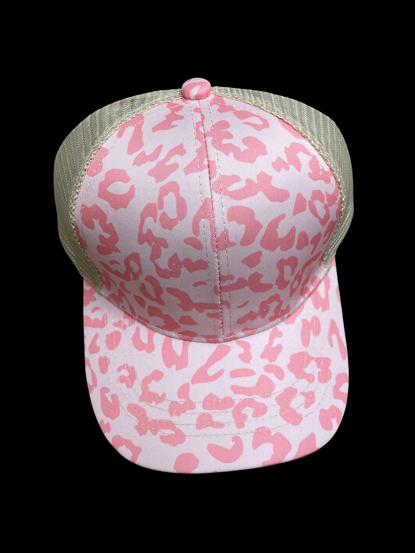 Trucker Leopard Hat - Pink