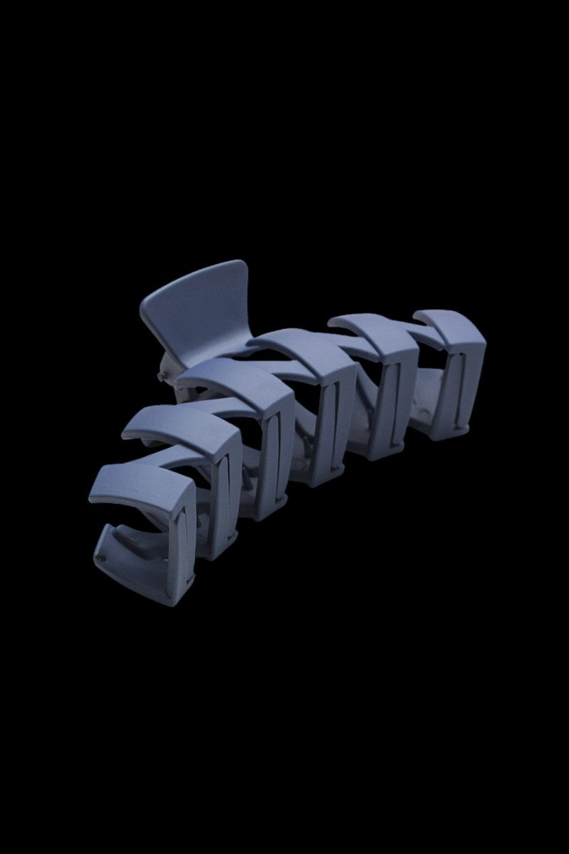 Navy Claw Clip