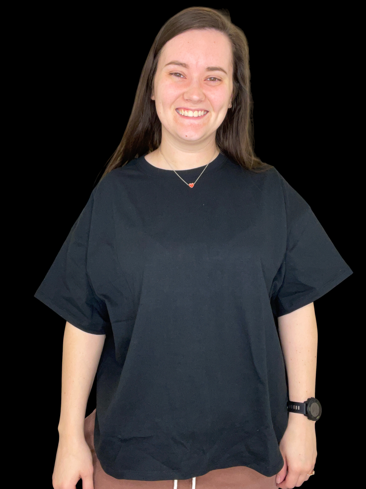 Oversized Comfort Tee - Black