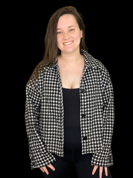 Tweed Oversized Jacket