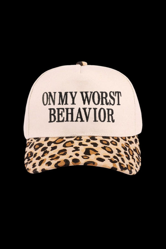 On My Worst Behavior